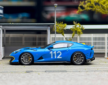 Load image into Gallery viewer, TOC 1:64 Blue 812C FE812C #112 Coupe Sports Model Diecast Metal Car New Collection
