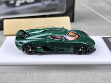 Load image into Gallery viewer, TPC 1:64 Green Carbon Regera Super Racing Sports Model Diecast Metal Car New
