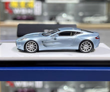 Load image into Gallery viewer, Deepmaker 1:64 Ice Blue One 77 Coupe Sports Model Diecast Resin Car New Collection
