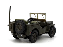 Load image into Gallery viewer, 1:76 Greem Military Willys MB Reconnaissance Vehicle Model Diecast Metal Car
