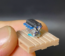 Load image into Gallery viewer, 1:64 JDM 3D 4AGE Engine Garage Mechanic Display Model Resin For Car New
