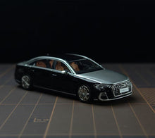 Load image into Gallery viewer, Masdi 1:64 Black Silver A8L Horch Luxury Sport Model Diecast Metal Car New Collection
