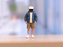 Load image into Gallery viewer, 1:64 Painted Figure Model Miniature Resin Diorama Sand Robot Head Man Boy Toy
