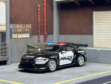 Load image into Gallery viewer, CM 1:64 Mustang GTD Police Coupe Sports Model Diecast Metal Car New Collection
