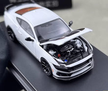 Load image into Gallery viewer, DCM 1:64 White Mustang Dark Horse Coupe Sports Model Diecast Metal Car New Collection

