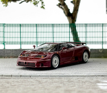 Load image into Gallery viewer, MINIGT 1:64 Dark Red EB110 GT Racing Sports Model Diecast Metal Car New Collection
