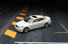 Load image into Gallery viewer, Model1 1:64 White GS300 Luxury Sedan Sports Model Metal Diecast Car BN
