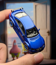 Load image into Gallery viewer, Fine 1:64 Blue CLK DTM Widebody Coupe Sports Model Diecast Metal Car New Collection

