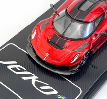 Load image into Gallery viewer, CM 1:64 Red Jesko Racing Sports Model Diecast Metal Car BN
