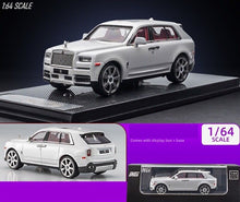 Load image into Gallery viewer, ING 1:64 White Cullinan Luxury SUV Model Diecast Metal Car
