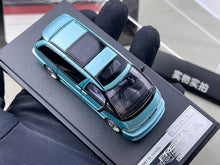 Load image into Gallery viewer, Mortal 1:64 Ice Blue Previa Mini Van MPV Sports Model Diecast Metal Car New Collection
