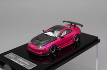 Load image into Gallery viewer, YM 1:64 JDM Pink Supra A80 JAZ80 Racing Sports Model Diecast Resin Car New Collection
