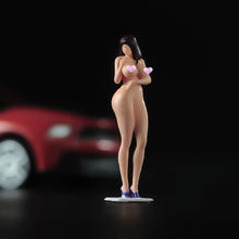 Load image into Gallery viewer, 1:64 Painted Figure Model Miniature Resin Diorama Naked Beauty Girl Sexy Woman New
