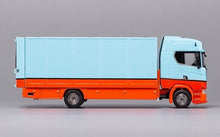 Load image into Gallery viewer, GCD 1:64 Blue Scania S730 Enclosed Double Deck Tow Truck Model Diecast Metal
