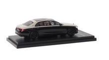 Load image into Gallery viewer, ARBox 1:64 Silver Black 2023 S680 Maybach Luxury Model Diecast Metal Car New
