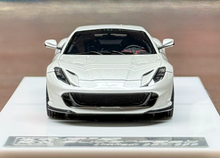 Load image into Gallery viewer, BZMW 1:64 White 812 Superfast Racing Sports Model Diecast Resin Car New Collection
