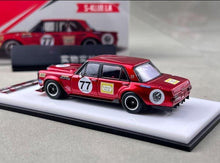 Load image into Gallery viewer, SW 1:64 Red 300SEL #77 Widebody Sedan Sports Model Diecast Metal Car New Collection
