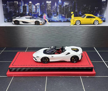 Load image into Gallery viewer, ART 1:64 White SF90 Stradale Racing Sports Model Diecast Resin Car New Collection
