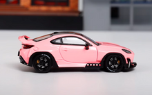 Load image into Gallery viewer, Fuji 1:64 Pink JDM GR86 Rocket Bunny Coupe Sports Model Diecast Metal Car New Collection
