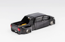 Load image into Gallery viewer, GCD 1:64 Black Alphard Pickup Truck MATS Dually Model Diecast Metal Car New

