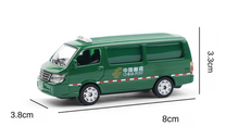 Load image into Gallery viewer, XCARTOYS 1:64 HIACE China Post Mail Delivery Van Vehicle Model Toy Metal Car
