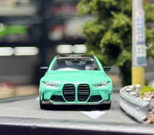 Load image into Gallery viewer, MINIGT 1:64 Green M3 M Performance Touring Sports Model Diecast Metal Car New Collection
