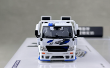 Load image into Gallery viewer, Supcar 1:64 White H300 Flatbed Trailer Truck Model Diecast Metal Car New Collection
