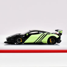 Load image into Gallery viewer, Scalemini 1:64 Black 458 LBWK Racing Sports Model Diecast Resin Car New

