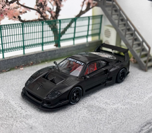Load image into Gallery viewer, Inno 1:64 Black Carbon F40 LM LBWK Racing Sports Model Diecast Metal Car New
