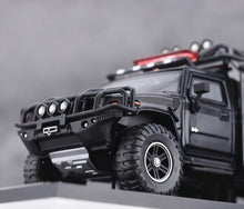 Load image into Gallery viewer, MK 1:64 HEC Black H2 Fire Dep. Rescue Vehicle ORV Model Diecast Metal Car New Collection
