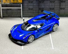 Load image into Gallery viewer, Tarmac 1:64 Blue Jesko Attack Racing Sports Model Diecast Metal Car New Collection

