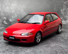Load image into Gallery viewer, LCD 1:18 Red JDM Civic EG6 SIR Hatchback Sports Model Diecast Metal Car New
