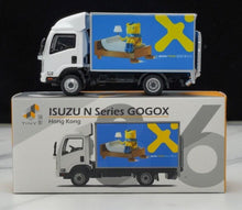 Load image into Gallery viewer, TINY 1:76 Hongkong GOGOX Delivery Truck ISUZU Model Toy Metal Car BN
