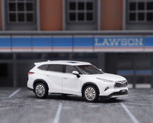 Load image into Gallery viewer, LCD 1:64 White Toyota Highlander SUV Sports Model Toy Diecast Metal Car Box
