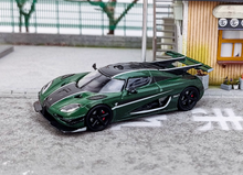 Load image into Gallery viewer, HKM 1:64 Green Agera One 1 Super Racing Sports Model Diecast Metal Car
