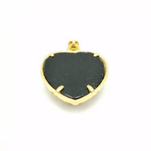 Load image into Gallery viewer, Nature Jade Heart Pendant Necklace Gift Jewelry charm Blessing Fortune Lucky o
