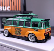 Load image into Gallery viewer, LMLF 1:64 VW T1 RWB Van Bus Camper Kombi Turtles Model Diecast Metal Car New Collect
