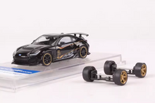Load image into Gallery viewer, CM 1:64 Black BRZ Varis ARISING-1 Racing Sports Model Diecast Metal CarNew
