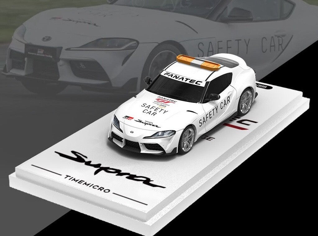 TM 1:64 GR Supra A90 Safety Coupe Figure Sports Model Diecast Metal Car New Collection