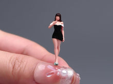Load image into Gallery viewer, 1:64 Painted Figure Model Miniature Resin Diorama Toy Beauty Lady Bikini Girl
