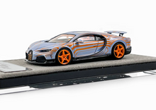 Load image into Gallery viewer, HH 1:64 Blue Orange Chiron Super Sports 300+ Model Diecast Resin Car BN
