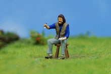 Load image into Gallery viewer, 1:64 Painted Figure Model Miniature Resin Diorama Sand Painter Artist Drawing Collection
