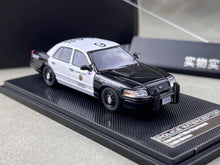 Load image into Gallery viewer, Rollin 1:64 SDPD San Diego Police CV CROWN VICTORIA Model Diecast Metal Car
