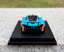 Load image into Gallery viewer, CM 1:64 Blue P1 GTR Super Racing Sports Model Diecast Metal Car New
