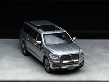 Load image into Gallery viewer, WTX 1:64 Silver Navigator L Full Sized SUV Sports Model Diecast Metal Car New Collection
