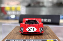 Load image into Gallery viewer, DMH 1:64 Red 1967 330 P4 #21 Hard Top Sports Model Diecast Resin Car New Collection
