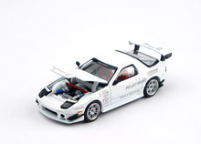 Load image into Gallery viewer, Poprace 1:64 White RX7 FC3S RE FC Hatchback Sports Model Diecast Metal Car New Collection
