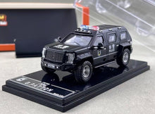 Load image into Gallery viewer, VM 1:64 Black SWAT Police G Patton GX SUV Sports Model Diecast Metal Car New Collection
