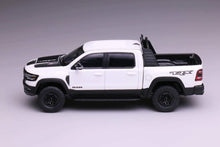 Load image into Gallery viewer, 1:64 596 White Ram 1500 TRX Pickup Truck Sports Model Diecast Metal Car New Collection
