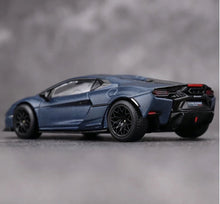 Load image into Gallery viewer, TH 1:64 Matte Blue Temerario Sports Model Diecast Metal Car New Collection
